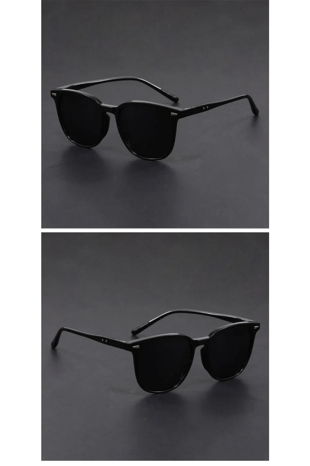 Male and female ultralight round sunglasses driving fishing UV polarized fashion glasses