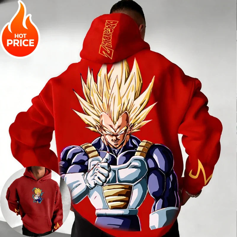 Oversized Hoodie High Quality 100% Cotton Super Print Unisex  Casual Sweatshirt