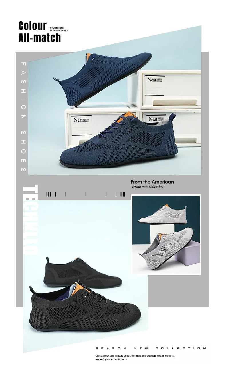 Men Lightweight Loafers Breathable Non Slip Casual Walking Shoes Classic Fashion Comfortable Loafers for Men Plus Size 47