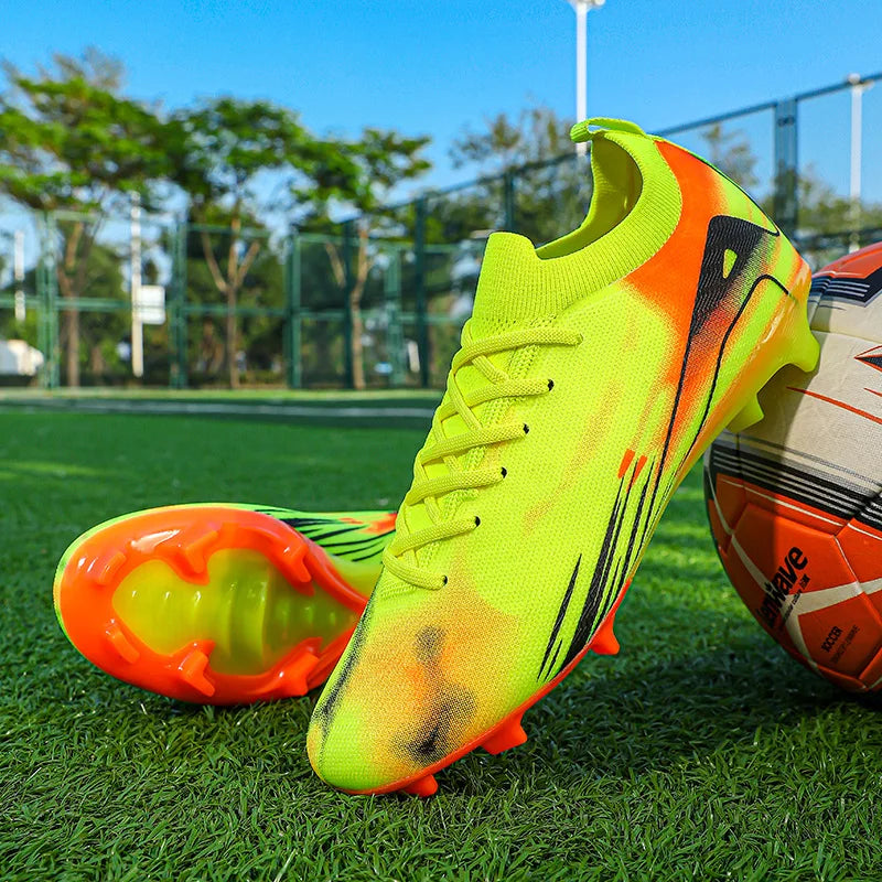 Men Football Field Boots Professional Society Cleats Original Youth Soccer Shoes Grass Training Kids Non Slip Football Shoes