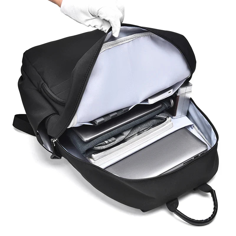 New Universal Casual Trendy Student Backpack Large Capacity Schoolbag Fashion Travel Bag Unisex Laptop Backpack