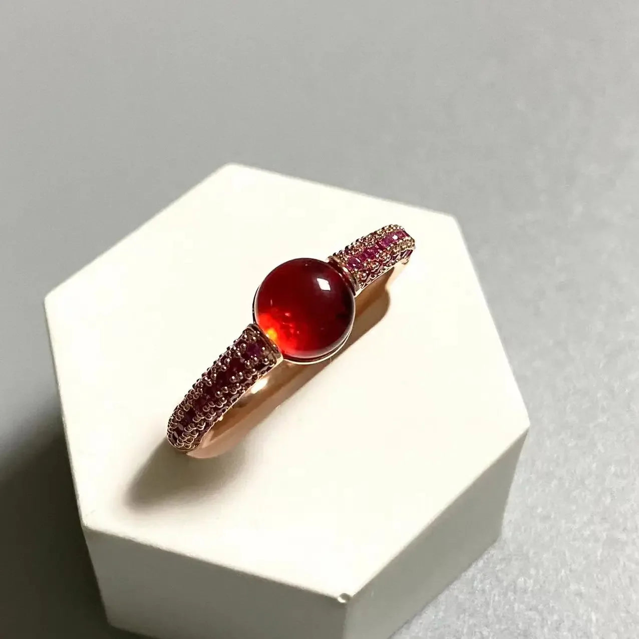 6mm Round Candy Style Ring for Women 33 Colors Purple Zircon Crystal Inlay Jewelry Birthday Gift