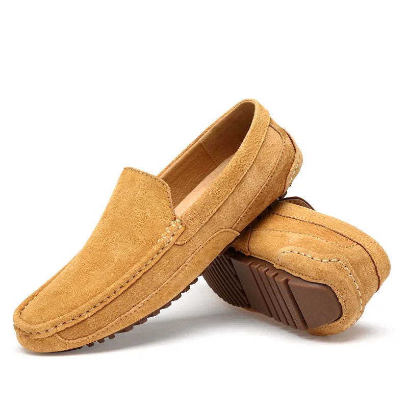 Leather Man Loafers Luxury 2022 Casual Shoes For Men Boat Shoes Handmade Men Slipon Driving Shoes Male Moccasins Zapatos