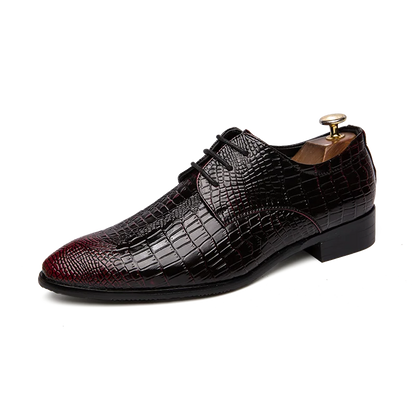 Shoes for men shoes leather shoes business dress shoes all-match casual shock-absorbing wear-resistant footwear large size