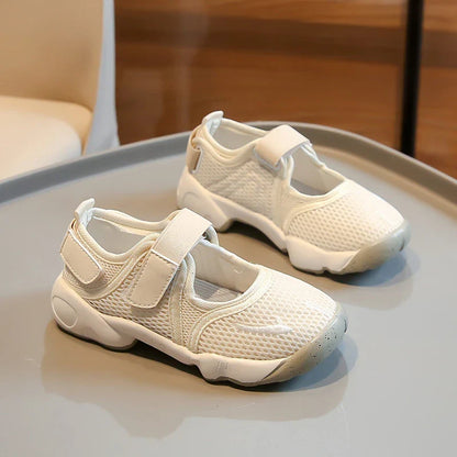 Children's Sneakers Spring Autumn New Girls School Sports Shoes Fashion Versatile Kids Causal Boys Basketball Shoes Soft Bottom