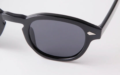 Fashion Transparent Blue Round Sunglasses Women Men 2024 Retro Rivet Tortoise Small Square Sun Glasses UV400 Lunettes De Soleil
