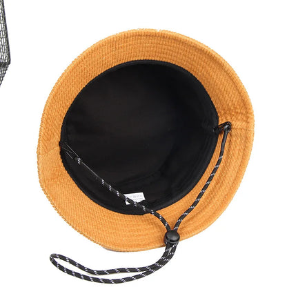 Dad Winter Hat Lady Outdoors Corduroy Bucket Hats Men Big Size Fisherman Hat 54-56cm 56-58cm 58-60cm 60-62cm 62-64cm