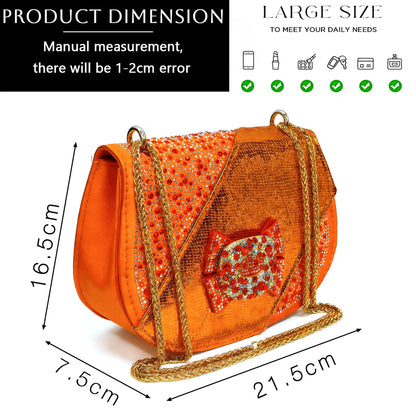 Elegant Purple Rhinestone Peep Toe High Heels for Women - Italian Design Sandals with Matching Handbag Set