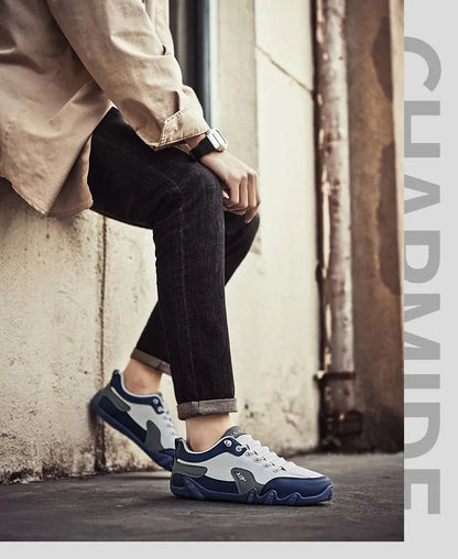 Men's Casual Shoes, Fashionable and Versatile Slip-On Slip-Ons, Suitable for Outdoor Sports, Daily Wear, Flats-Soled Comfortable Driving Shoes, Men's Shoes, Walking Shoes