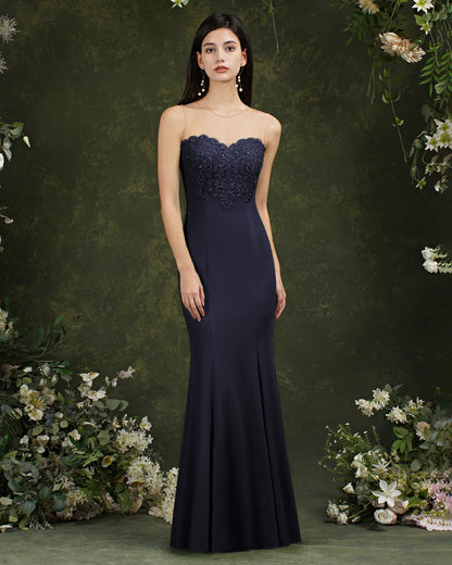 Women Mermaid Evening Dresses Mint Green Gold Appliqués Beads Sweetheart Illusion Backless Maxi Gowns Vestido de Festa