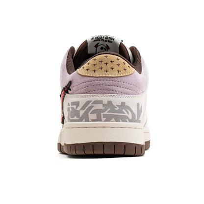 Fashion Men's Sports Shoes Retro Niche Design Punk Style Street Skateboard Shoes Sports Casual Shoes Plaid Men's Shoes