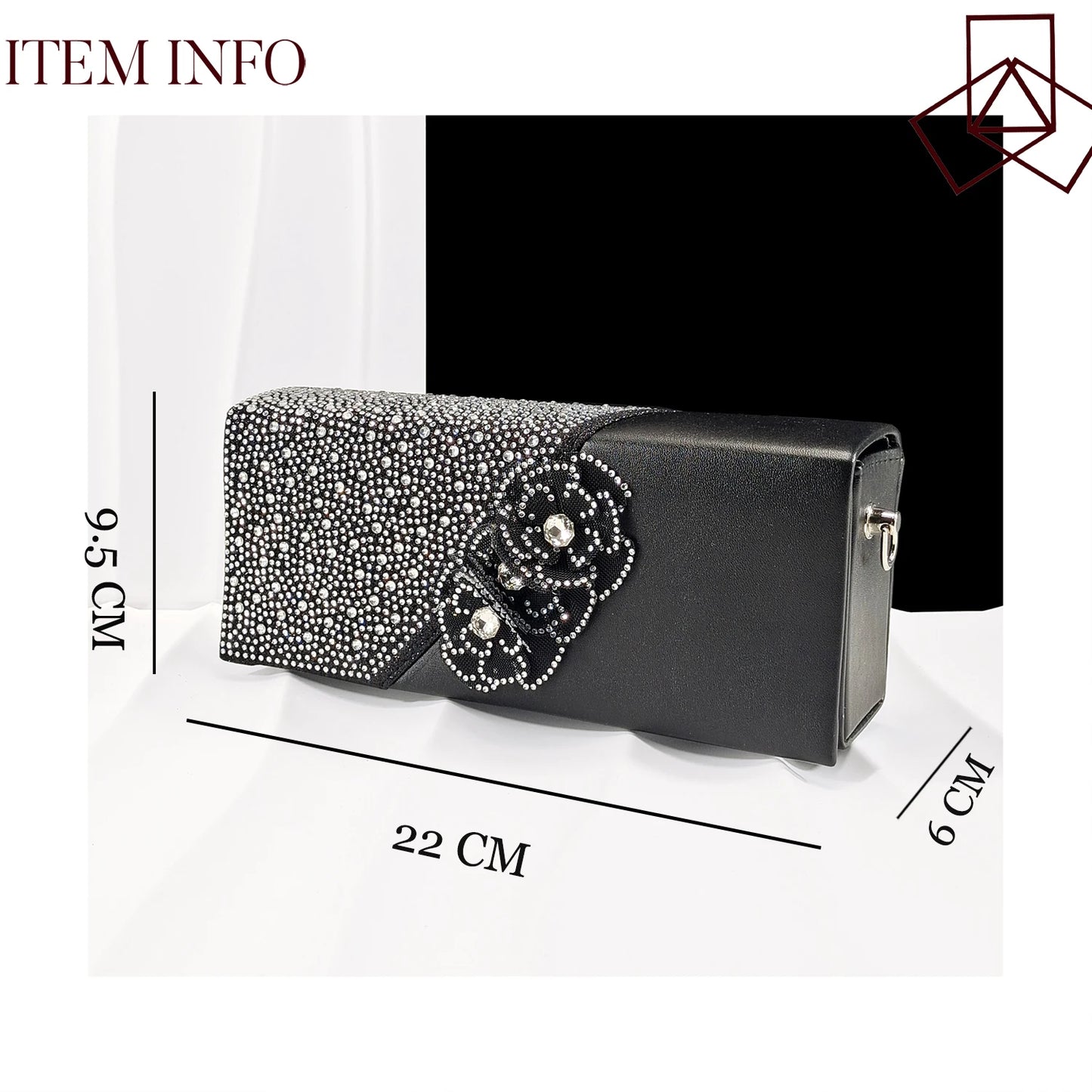 African-Inspired Evening Shoes and Handmade Clutch Set Pointed Toe High-Heel Women's Footwear and Matching Bag