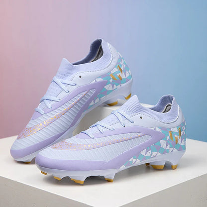New Kid Match Boys Soccer Shoes Comfortable Outdoor Match Professional Football Boots Sneakers Non-Slip Sports Shoes Unisex