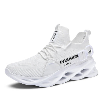 Tênis Masculino de Malha Respirável Casual Sapatos Masculinos Unissex Leve Macio Sola Grossa Buraco Sapatos de Casal Tênis Atlético Sapatos Femininos