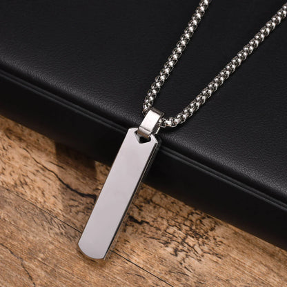 2pcs Vertical Layer Necklaces for Men Boys,Wateproof Stainless Steel Cuban Chain Collar,Stylish Men's Sweater Chain