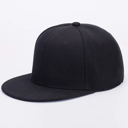 Customized Blank Flat Brim Baseball Cap Men Hip Hop Snapback Sun Hat Women Spring Print Embroidered Logo Visor Cap Streetwear