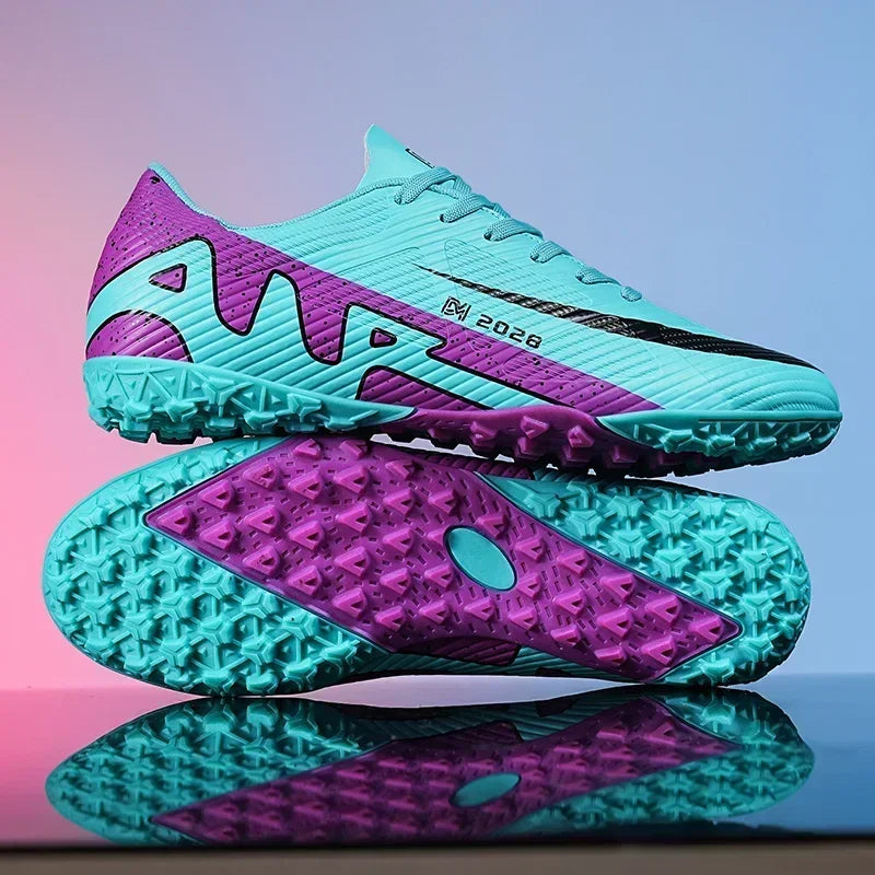 New Men Soccer Shoes FG/TF Hot-selling Boy High-quality Ultralight Cleats Non-Slip Football Boots Match Sneakers Futsal Indoor