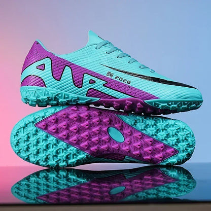 New Men Soccer Shoes FG/TF Hot-selling Boy High-quality Ultralight Cleats Non-Slip Football Boots Match Sneakers Futsal Indoor