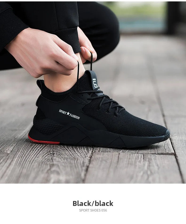 Trendy Men's Versatile Dad Shoes - Breathable Non-Slip Casual Sports Running Shoes for Spring & Autumn-Slip Fashion Dad Sneakers