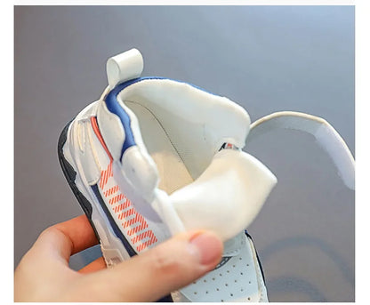Children Fashion Soft-soled Anti-slippery Sneakers Kids Trend Fashion Basketball Shoes Boys Casual Sport Shoes Kids Tennis Shoes
