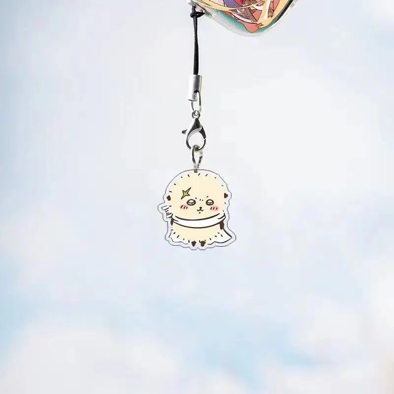 Mobile Phone Chain ハチワレ Hachiware うさぎ USAGI ちい/.かわ Mobile Phone Pendant Chain Cute Cartoon Character Small Gift