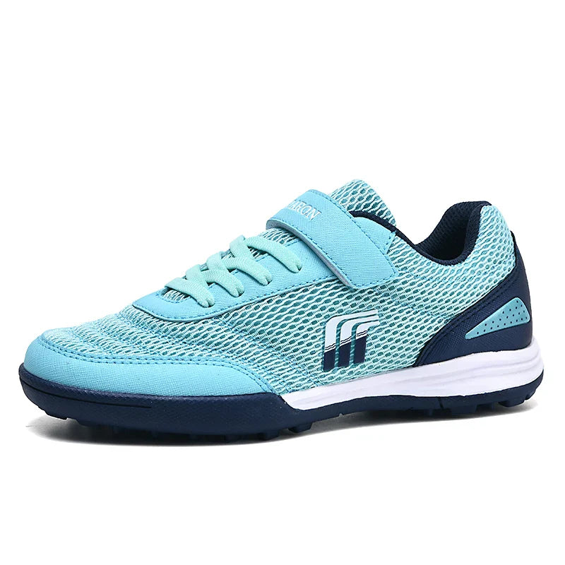 New Boys and Girls Football Shoes with Rubber Soft Nails for Comfortable and Breathable Professional Boys and Girls Football Sho