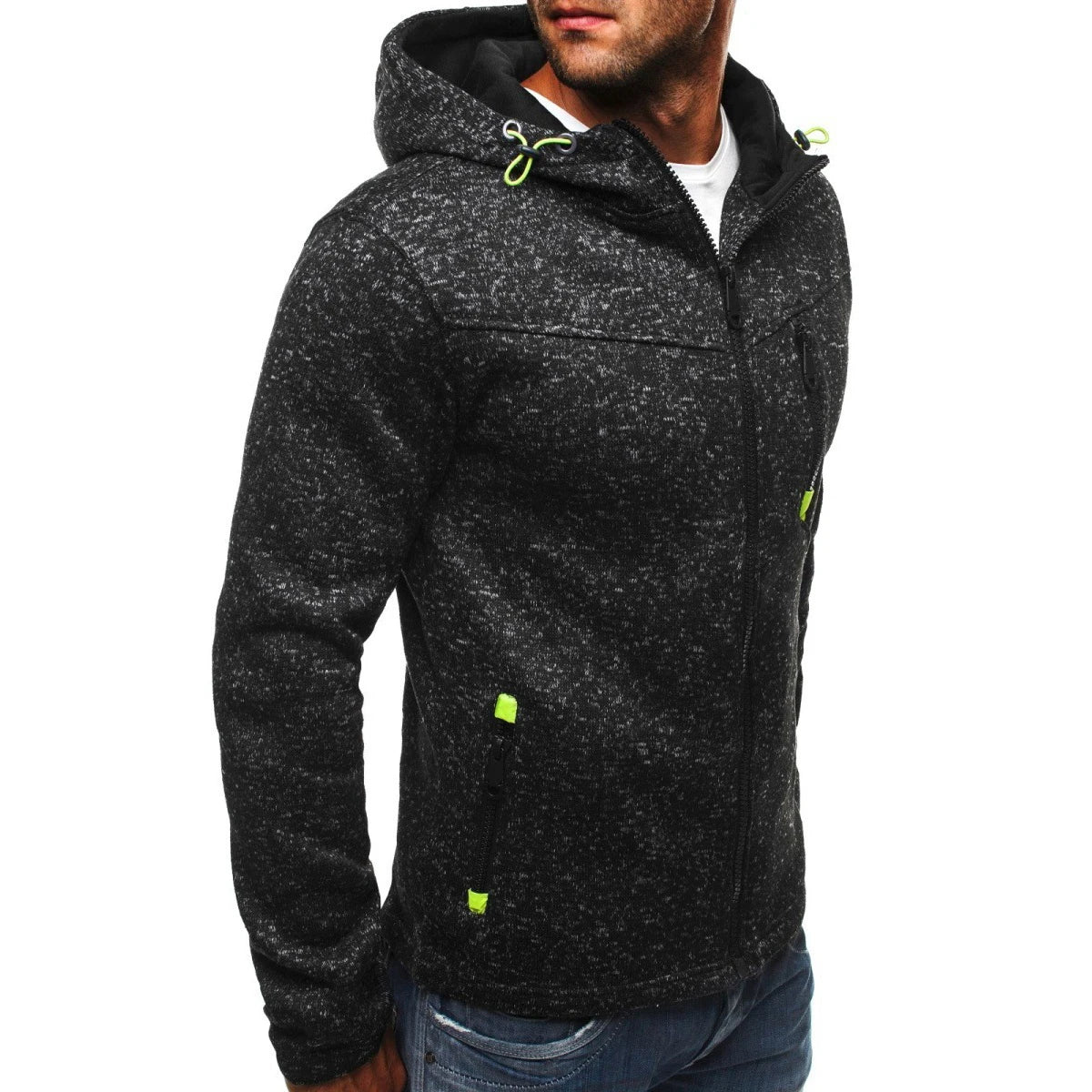 Men's Hoodies Sweatshirts Jacquard Hoodie Fleece Men Hooded Sweatshirt Pullover For Male Hoody Man Sweatshirt