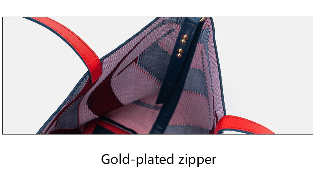 Women's Handbag Retro Design Large Capacity Fashionable Shopping Bag Multifunctional Holiday Essential Women's Bucket Bag