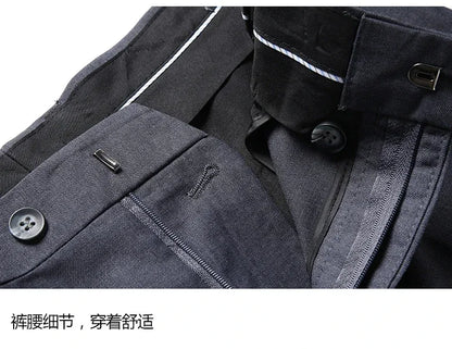 High quality Men Solid color Business - stylish handsome groom best man wedding dress 3/2/1 Single piece optional
