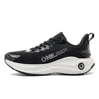NEW Male Racing Breathable Cushioning Non-Slip Sneakers Mesh Breathable Shock Rebound Lightweight Fitness Shoes