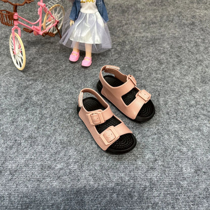 Fashion Popular Solid Color Children's Beach Sandals Trendy Design Kids Girl Boy Casual Flat Casual Shoes Summer Kids Sandal