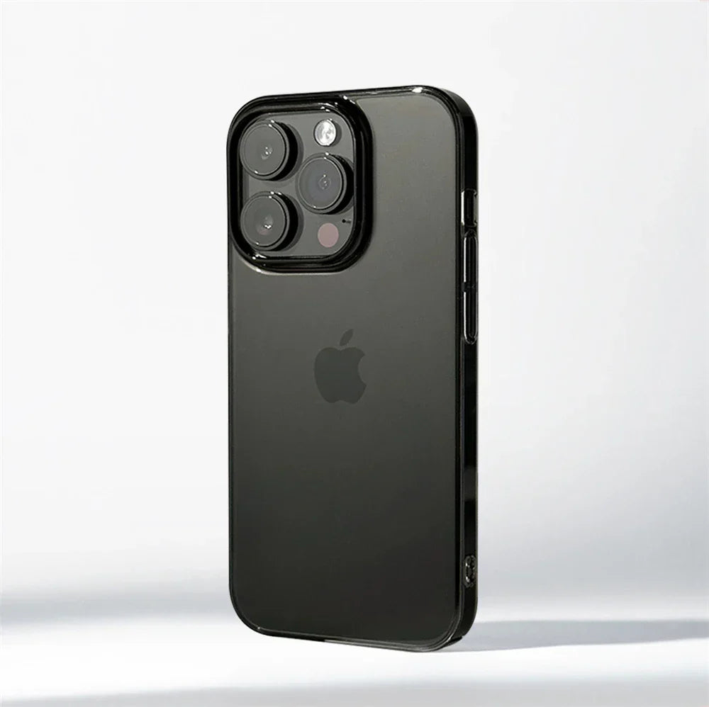 0.7 MM Ultra Thin Sand Blasting Frosted Matte Hard PC Case For iPhone 17 16 Pro Max 15 14 Plus 13 12 Simple Transparent HD Cover