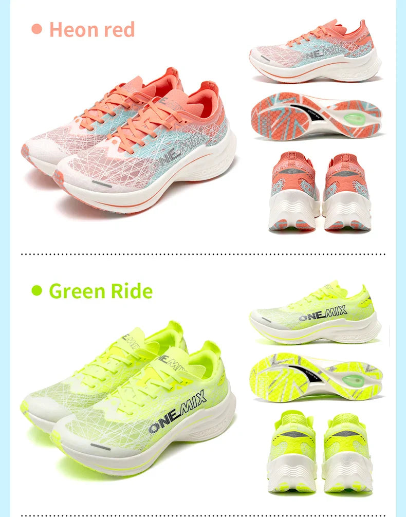 Carbon Plate Running Shoes Shock Absorption Ultra-light Sports Shoes