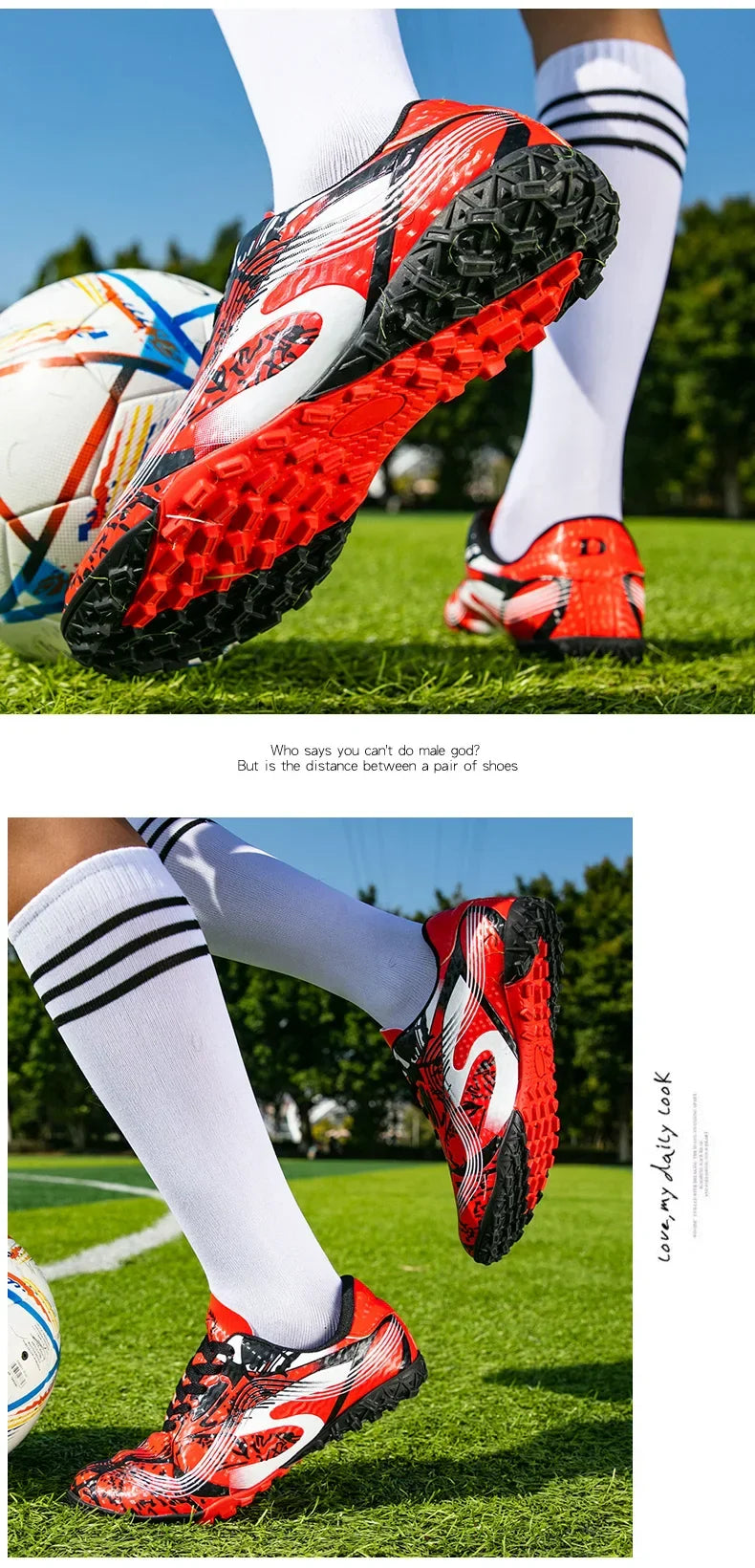 Football Boots Boys Professional  Soccer Shoes Kids Athletics Training Shoes Sports Shoe Girls Outdoor Spikes Chuteira De Campo