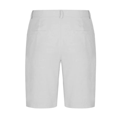 2025 Summer Cotton Linen Shorts for Men Solid Casual Button Pocket Beach Shorts Men's Comfortable Simple Vacation Leiture Pants