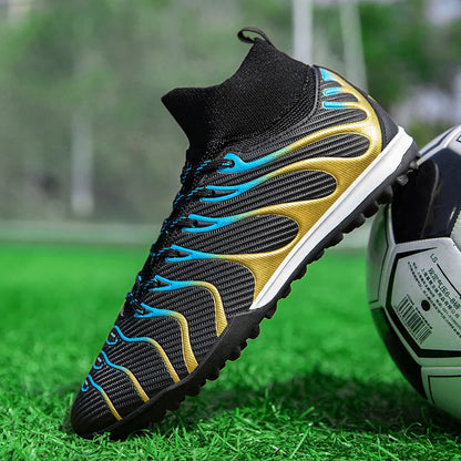 Men's Football Boots TF/FG Adults Soccer Shoes Professional High Quality Soccer Cleats Teenager Anti-slip Outdoor Sports Sneaker
