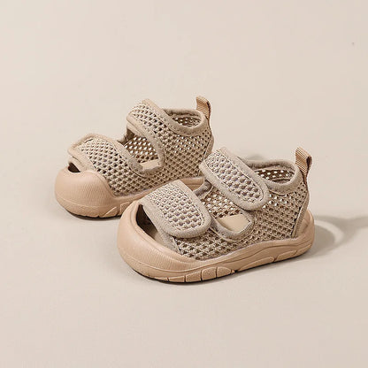 Baby Boy Sandals 2025 Summer Toddler Shoes Baby Girl Soft Flexible Sandals Newborn Infant Outdoor First Walkers
