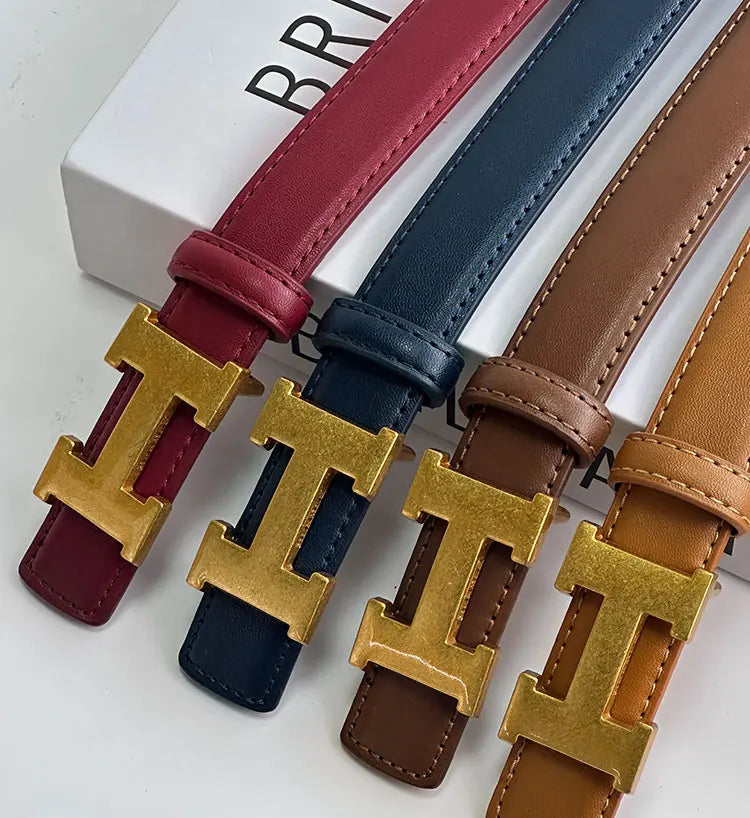 Women Long Belt Adjustable Waist Belt for Dresses Jeans, Skinny Fit