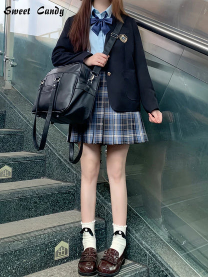 Briefcase high Students Bag Schoolbags Shoulder Bags14-16inch Laptop Bag's Messenger Bags Office HandbagPU Leather tote bag
