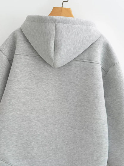 Zip up Hoodies Women Autumn Hooded Sweatshirt Woman Long Sleeve Oversized Women's Sweatshirts Zip Hoodie Women Jackets