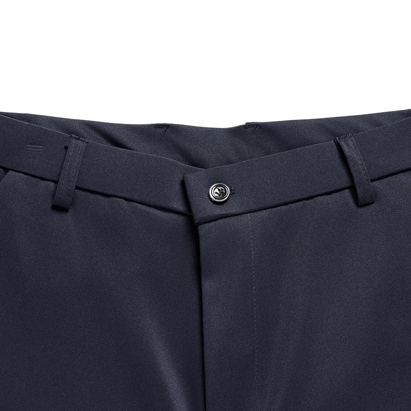 29-42 Men's Summer Pants Thin Straight Stretch Casual Pants with No Trace No Ironing Fabric Silky and Cool Feeling