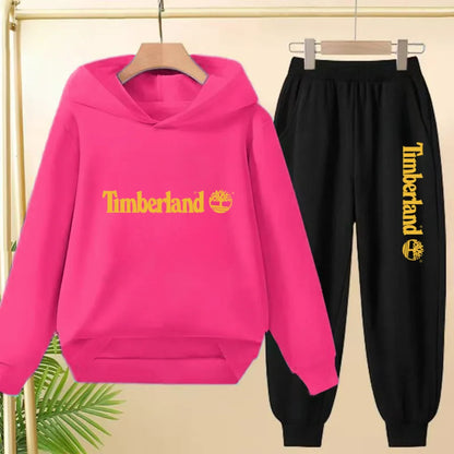 Children Clothing Autumn Winter Hoodie Coat Sweatshirt Top+Trousers Boys Girls Toddler 3-12Yrs Casual Kids Charming Pullover Set