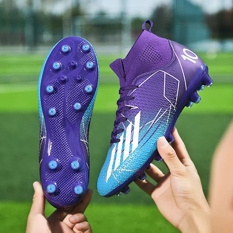 New Professional Football Boots Match Sport Sneakers Unisex Soccer Shoes Outdoor Non-slip Drop Shipping Training Sport Futsal