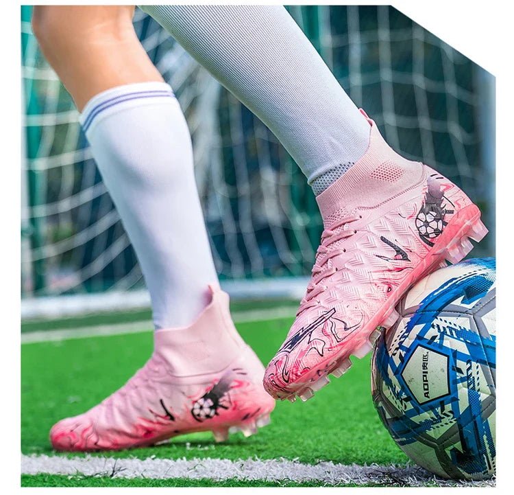New Professional Unisex Soccer Boots Non-slip Football Shoes Outdoor Drop Shipping Futsal Match Training Sport Sport Sneakers