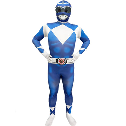 Adult Morpher Superhero Samurai Sentai Shinkenger Cosplay Fantasia Halloween Costume Mask for Men