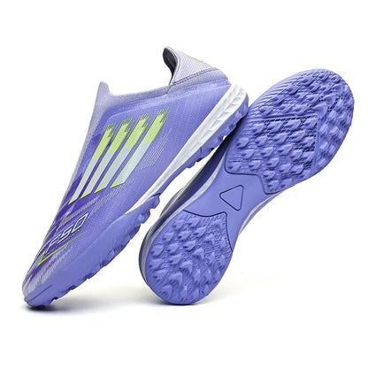 New Men Football Boots Training Match Sport Futsal Indoor Cleats Comfortable Adult Soccer Shoes Grass Ultralight Sport Non-Slip
