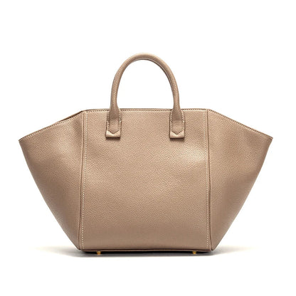 Tote Bag 2024 New Simple Hourglass Bag with Removable Shoulder Strap Business Wallet