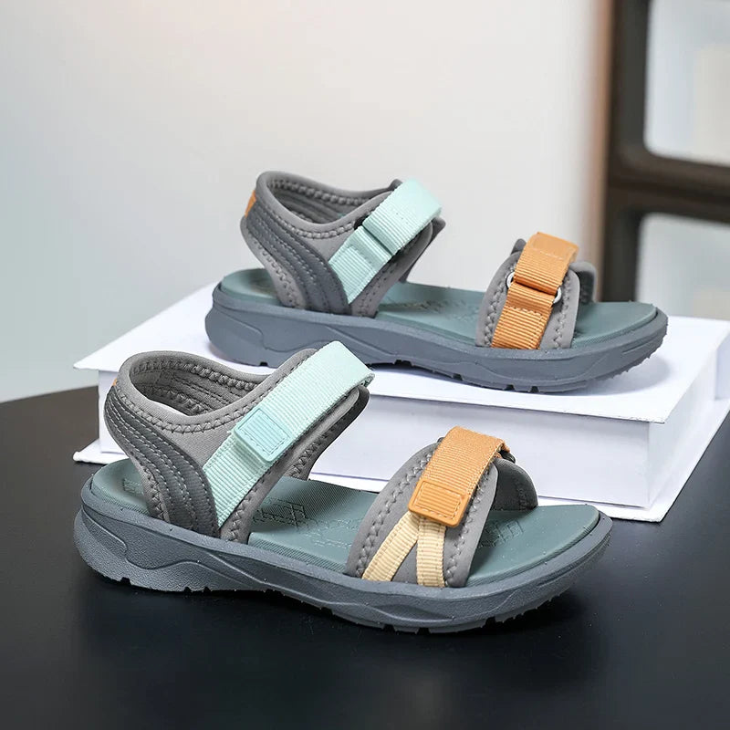 New Boys Sandals Kids Shoes Summer Lightweight Beach Water Shoes Breathable Soft Children Casual Sports Sneaker Sandals for Boy