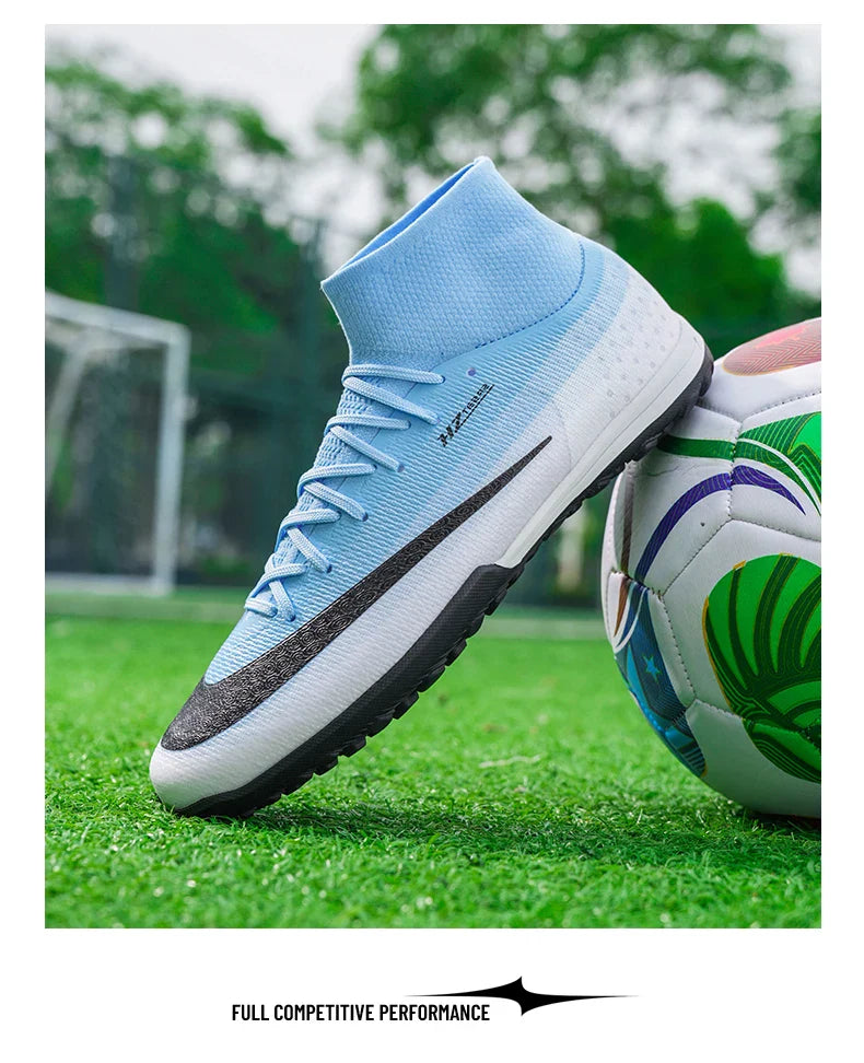 New Men Soccer Shoes Hot Sale Football Boots Women Professional TF/FG Sneakers Unisex High-quality Futsal Cleats Ultralight