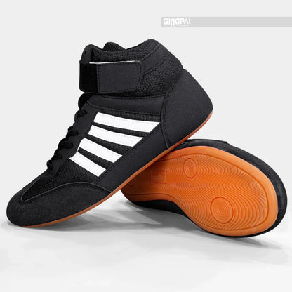 Botas de luta profissional masculinas e femininas 5 cores Sapatilhas de boxe Casal Antiderrapante Tênis Botas de luta masculinas respiráveis